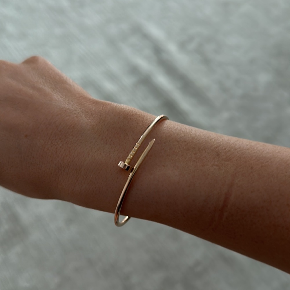 AUTHENTIC- JUSTE UN CLOU BRACELET, SMALL MODEL
Yellow gold - Picture 3 of 7